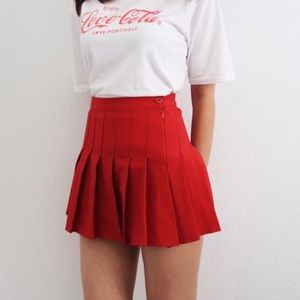ISO!!!!! American Apparel Red Tennis Skirt